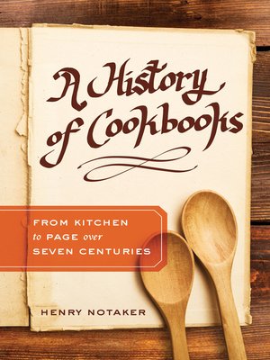 cover image of A History of Cookbooks